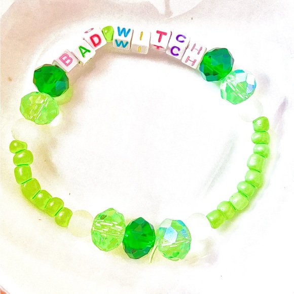 BUY1GET1FREE matching good bad witch Wicked Wizard of Oz friendship bracelet set - Picture 8 of 8
